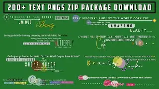 All Png Pack | Text Png Free Download | All Png Download | Logo Png | How To Make Text Png