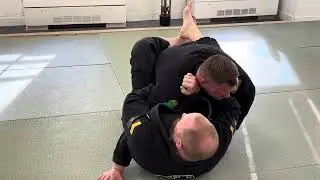 Over hook Lapel Grip from Closed guard Brabo Choke