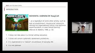 Lunch & Learn - Exploring Incidental Learning through Uncertainty and Adaptiveness