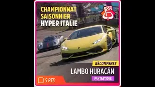 CHAMPIONANT SAISONNIER - HYPER ITALIE