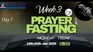 PRAYER AND FASTING SERVICE DAY 19 || 23RD JANUARY 2026