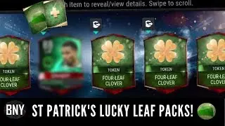FIFA Mobile Lucky Leaf Pack Promo! St Patrick's Day Pack Opening (Bundle) FT. PEWDIEPIE