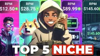 Top 5 Faceless USA Channel Ideas In 2026 💸 | High RPM Faceless Niche