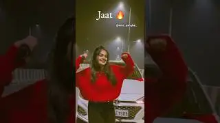 Jaat &hearts;️#misspanghal #panghal #jaat # car #trending