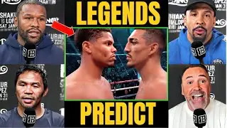 Boxing Legends Drop SHOCKING Predictions for Shakur Stevenson vs Teofimo Lopez!