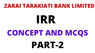 ZTBL TEST PREPARATION/IRR/PART-2