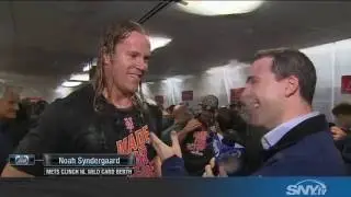 Noah Syndergaard talks starting the Wild Card game for the Mets