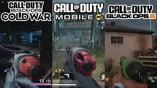 Black ops Cold War Nail Gun Vs Call of Duty Mobile Nail Gun Vs Black ops 6 Nail Gun