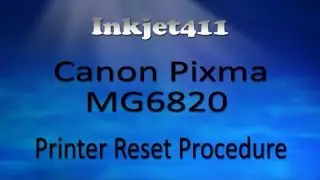 Инструкция по сбросу настроек принтера Canon Pixma MG6820 (картриджи 270/271)