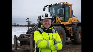 Mer sj&auml;lvst&auml;ndig och effektivare med maskinstyrning p&aring; hjullastaren - PZ Entreprenad