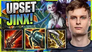 UPSET A BEAST WITH JINX KRAKEN SLAYER! - FNC Upset Plays Jinx ADC vs Yasuo! | Season 11