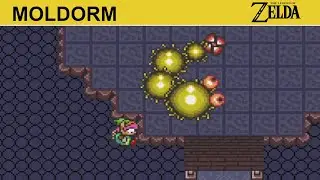 Moldorm - Boss Battle 3 Tips - Zelda ALttP for SNES