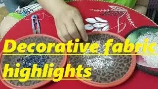 Decorative fabric highlights