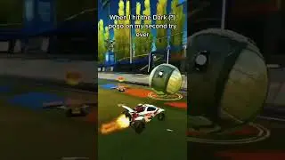 I hit a dark pogo 😈 - #rocket #shorts #rocketleague #rlcs #dark
