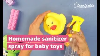 How to Make a Homemade Sanitize Spray for Baby Toys | Cleanipedia