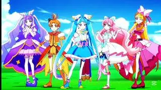You and Idol PreCure the Movie : Hirogaru sky & Wonderful together they help idols