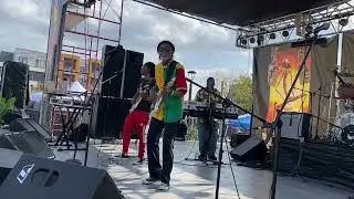 Elisha Israel & AZ-ONE - &ldquo;What they doing&rdquo; live @ KC Reggae & Jerk Festival 