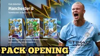 PACK OPENING NA BOX MANCHESTER B EM BUSCA DO HAALAND