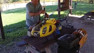 Jeff Sinclair flying Hughes 500, TSA Fusion 700N mechanics 9-14-19