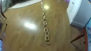 Worlds longest paper chain