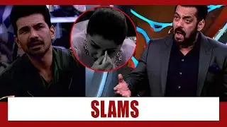 Bigg Boss 14: &lsquo;Abhinav you are making Rubina look weak&rsquo;,Salman Khan slams Abhinav,Rubina breaks down