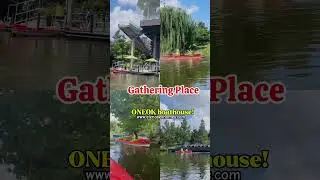 Discover ONEOK boat house at Gathering Place in Tulsa Oklahoma