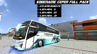 SHARE KODENAME CEPER FULL PACK JB 5 MHD MN art X MANS GAMING X KPH ADA 4 VARIAN😍 || BUSSID 4.3.4