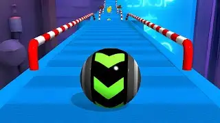 Sky Rolling Ball 3D Gameplay Speedrun Max All Levels 2101
