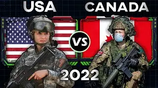 USA vs Canada Military Power Comparison 2022