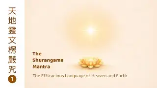 【1/9】天地靈文楞嚴咒｜慈心受持，尊勝頂法｜The Marvels of the Shurangama Mantra