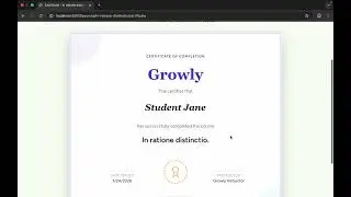 Demo: Growly | Sistem Manajemen Pembelajaran Modern | Laravel 12