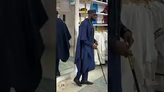 All dark blue working class Agbada 2025 #agbada #agbada2025 #ankara2025