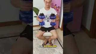 Dumbbell Shaped Water Bottle 🤯