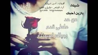 يازين احبك اروع الشيلات كلمات واداء الشاعر والمنشد خليل القايد
