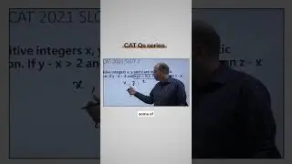 Solve a CAT Question on Progressions with Arun Sharma in under 60 seconds! | Day 74 #cat2025