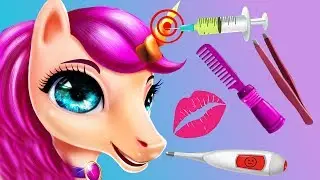 Fun Horse Care Games   Pet Pony Dress Up Vet Care My Dream Pony Makeover Kids Games
