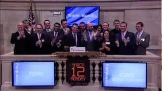Bloomberg Trade Order Management Solutions (TOMS) rings the NYSE Opening Bell