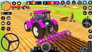 Modern Tractor Farming Driving Simulator 3D - New Tractor Games - Android  Gameplay