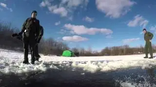 Ice Rescue Training with the Michigan DNR