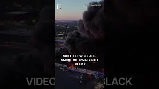 Poland: Massive Fire at Shopping Centre in Warsaw | Subscribe to Firstpost