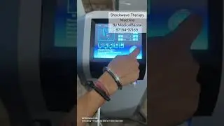 acco Imported Shockwave Therapy Machine 8 Bar #physiotherapist