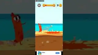 Sausage run level 09 android games play #sausagerun #sausage #run #funnyvideos #9