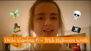 HALLOWEEN WORDS in IRISH | O&Iacute;CHE SHAMHNA as Gaeilge 🎃👻