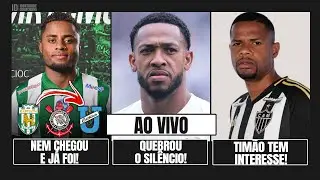 MARTÍNEZ JUSTIFICA ATRASO | PALACIOS EMPRESTADO NOVAMENTE | CORINTHIANS DE OLHO EM JÚNIOR SANTOS