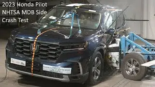 2023-2025 Honda Pilot NHTSA MDB Side Crash Test