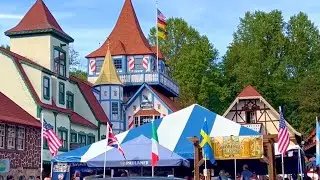 Helen, Georgia a German - inspired town in the Appalachian Mountain