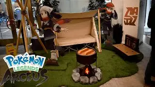 Pok&eacute;mon Legends: Arceus Launch Day at Nintendo NY