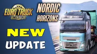 ETS2 NEW UPDATE on Nordic Horizons Map DLC!