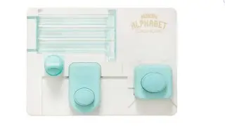 We R Memory Keepers. Mini Alphabet Punch Board.  Demo and Review.