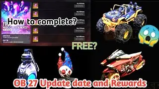 Ob27 update date confirmed | Items after ob27 update | Gun, backpack, grenade, loot box, meele skins